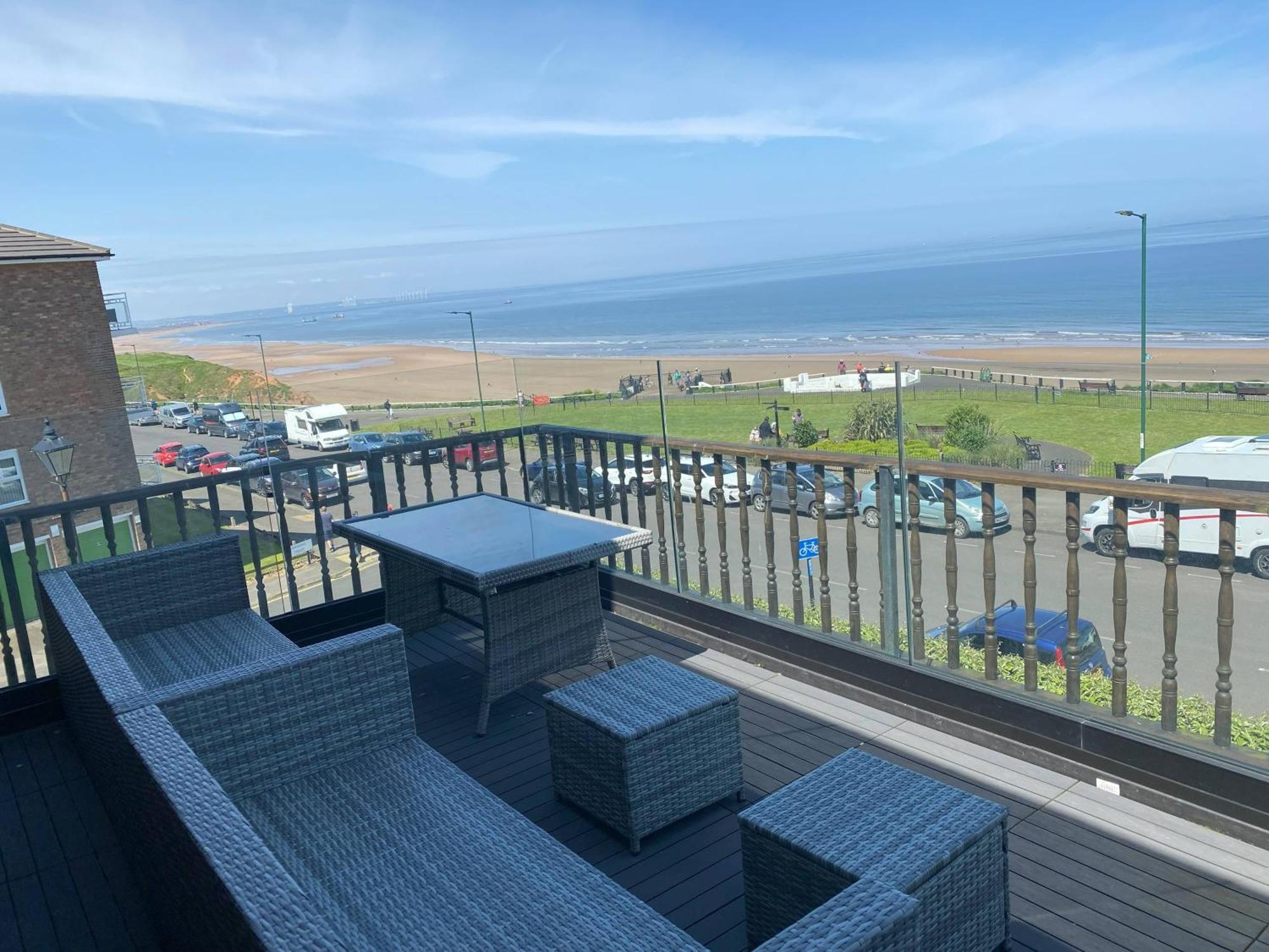 Captain'S Deck Beach Balcony Perfectlysaltburn Bagian luar foto